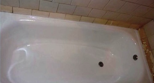 Реставрация ванны жидким акрилом | Белокаменная